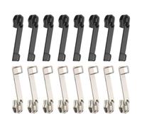 YARNOW Kit 16 Pezzi Tiretti di Ricambio per Cerniere in Nylon Doppio Strato, Kit di Riparazione per Bagagli, Valigie e Giacche Blocco Password, Accessori per Viaggi e Sicurezza