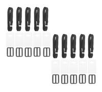 YARNOW Kit di Fissaggio per avvolgitore di Copertura Solare per Piscina (30 Pezzi), Cinghie e Clip per Copertura Solare per Piscine interrate/Fuori Terra.