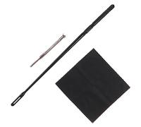 YARNOW Kit Pulizia Per Sassofono e Clarinetto Asta Per Pulizia Interno Tubo Detergente e Tampone Per Flauto Piccolo Accessorio Strumento Musicale