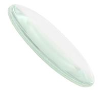 YARNOW Lente Ingrandimento Biconvessa in Vetro Ottico 10X, Lente Ottica Trasparente per Esperimenti Scientifici Educativi, Compatta e Portatile per Insegnanti e Studenti