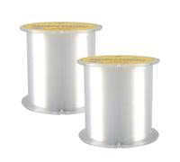 YARNOW Lenza da Pesca Invisibile in Nylon Trasparente 500m, Filo Monofilamento Resistente Elevata Forza di Trazione e Antiabrasione, per Pesca in Mare e Lancio lungo Raggio