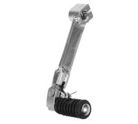 YARNOW Leva Cambio Pieghevole in Metallo per Moto 50cc-160cc e Dirt Bike, Cambio Rapido e Compatibilità Ampia per Avventure Offroad e Viaggio Argento