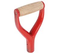 YARNOW Manico a Y in Ferro Resistente e Funzionale per Pala da Giardino, Impugnatura Robusta da 3,1cm, Manico Sostitutivo per Scavare, Adatto a Vanghe e Badili