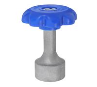 YARNOW Maniglia Valvola Industriale in Bakelite Blu Design Esagonale di Precisione per Bombole Gas, Strumento Apribottiglie per Attività di Saldatura e Laboratori