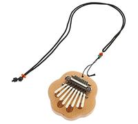 YARNOW Mini Kalimba Piano Dito Legno Per Principianti e Strumento Musicale Portatile Note Con Design Cartoon e Facile Trasporto Per Amanti Della