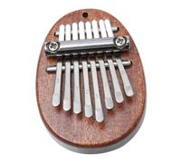 YARNOW Mini Kalimba Portatile in Legno e Acciaio 8 Tasti, Pianoforte a Pollice Per Principianti e Ragazzo Ragazza, Strumento Musicale Leggero Per Esercizi e Performance Ovunque