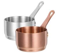 YARNOW Mini Pentola Per Salse Da 2 Pezzi Piccola Pentola Scalda Burro In Acciaio Inossidabile Per La Cucina Domestica