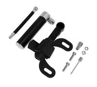 YARNOW Mini Pompa da 120 Psi per Pneumatici Bici, Compressore D'aria Portatile in Alluminio Accessori Completi, Gonfiatore Manuale Leggero per Emergenze Outdoor