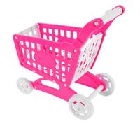 YARNOW mini roba portatile piccolo carrello giocattolo carretto drogheria carrello per la spesa per giocattolo del carrello della spesa del plastica rosa