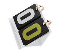 YARNOW Mini Tabellone Punteggio Portatile Contatore Punteggi Indoor per Calcio Basket Pallavolo e Giochi di Display Acrilico Aggiornamento Veloce e Facile