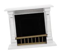 YARNOW Miniatura Di Legno Per Casa Delle Bambole Di Caminetto Legno Accessorio Per Decorazione Della Mini Casa Per Creare Scene Di Vita Colorate