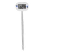 YARNOW Misuratore del Mini in Inossidabile per Monitoraggio Umidità e Temperatura del Strumento Facile da Usare Batterie per Giardinaggio