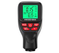 YARNOW Misuratore Risoluzione 0,01mm di Spessore Vernice Auto Digitale Leggero e Preciso, Materiale Abs, per Controllo Vernice e Spessore Rivestimento