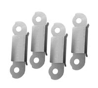 YARNOW Morsetti per Piattaforme in Vetro Letto Caldo 3d Stampante, Clip in Metallo Resistente Set da 4 Pezzi, Accessori Professionali per Fissaggio Stabile Vetro, Uso Domestico