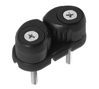 YARNOW Morsetto per Fune in Nailon Nero per Barche, Accessorio Resistente | Protezione della Corda, Adatto a Controlli Linee di Coperta, per Gestioni Ancora e Kayak