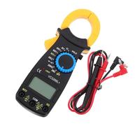 YARNOW Multimetro Pinza Digitale ad Alta Precisione Amperometro e Voltmetro 600v, Resistente in Abs, per Installazione Auto e Misurazioni Varie