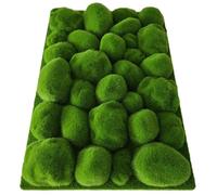 YARNOW Muschio Artificiale in Cotone Verde Naturale e Realistico Accessorio per Rilassare Gli Occhi per Decorazioni da Parete e Giardini Fatati