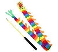 YARNOW Nastro da Danza Colorato per Leggero Streamer per Attività Danza e per Esercizi Spettacoli e Giochi Energetici Metri con Colore Casuale Colore Casuale