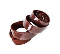 YARNOW Nastro punteggio per pianoforte elastico gruppo musicale punto piccolo chiave offerta di prestazioni fascia di pressione trasparente clip del libro materiale TPU Marrone