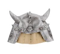 YARNOW Oggetto Decorativo Per Cappelli Cappello Di Corno Di Bue Cappello Da Ballo Cappello Di Carnevale Cosplay Ornamento Del Cappello Di Carnevale Argento Emulsione