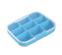 YARNOW Organizzatore Di Medicinali Dispenser Per Compresse Sigillante Custodia Resistente e Anti-caduta Per Uso Domestico e Viaggio