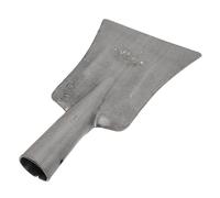 YARNOW Pala per Rompere Ghiaccio in Acciaio Manganese Professionale Argento Design Semplice per Pulizia Neve e Rimozione Ghiaccio su Auto