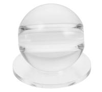 YARNOW Palla da Allenamento Trasparente per Stecca da Biliardo, Strumento di Correzione del Colpo con Feedback Visivo, Dispositivo Portatile per Pratica Snooker Professionale