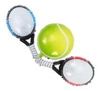 YARNOW Palloncini Gonfiabili in Foglio di Alluminio e Facile da Appendere a Forma di Racchetta da Tennis Decorazioni Versatili Design Creativo per Feste di Compleanno Indoor