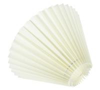 YARNOW Paralume Plissettato per Lampada da Soffitto e Piantana, Resistente e Facile da Usare, Design Moderno per Soggiorno e Camera da Letto