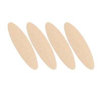 YARNOW Paralume Rotondo Beige 4 Pezzi per Lampade a Soffitto e Faretti, Facile da Installare, Protegge gli Occhi e Ammorbidisce la Luce per Pisolini Diurni e Risvegli Notturni
