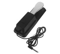 YARNOW pedale sustain pianoforte a tastiera piccolo tastiera del pianoforte sostenere pedale della tastiera robusto pedale damper pedali per pianoforte pedali del pianoforte lega Argento