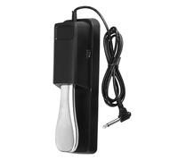 YARNOW pedale sustain sostenere accessori per pianoforti elettronici pianoforte a pedali cablato tastiera X pedale per pianoforte elettrico pedale del pianoforte elettrico plastica Nero