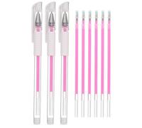 YARNOW Pen Rosa in Plastica per Marcatura e Posizionamento sulla Pelle | Donne e Professionisti, Facile da Usare e Sostituire, Stile Delicato e Chic, Confezione