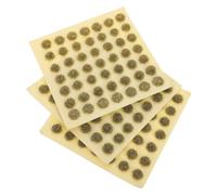 YARNOW Pezzi Ciuffi 3mm D' Statica 3 Khaki, Modellismo Ferroviario | Aspetto Realistico, Base Compatta, Plastica e Nylon, Mix Terra Giallo a Tre Tonalità