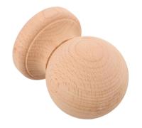 YARNOW Pinnacoli in Legno Non Verniciato per Montanti del Letto e Balaustre per Scale, Terminali Decorativi Fai da Te in Legno Naturale 5,5x8 Cm, Accessori per Arredamento Casa