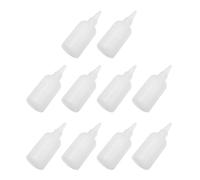 YARNOW Plastica Traslucida Bottiglia Dosatrice Bianca 20 Pezzi 100ml | Leggera ed Elastica, Resistenza alle Crepe, per Lattice e Stuccatura Piastrelle, Utensile Standard