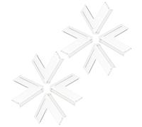 YARNOW Protezione Angolare Per Finestre e Mobili Per Ragazzo Ragazza, Coperture Angolari Morbide in Silicone, Set Da 8 Pezzi Per Sicurezza Domestica e Ufficio, Angolari Protettive Anticollisione