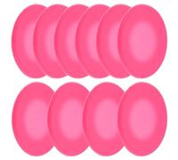 YARNOW Protezione per Stetoscopio in Silicone Morbido Rosa, Copertura Antiscivolo per Campana e Membrana, Kit da 10 Pezzi per Accessori Medici e Forniture per Operatori Sanitari,