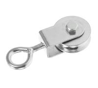 YARNOW Puleggia Cuscinetti per Sollevamento e Carrucola Girevole per Uso in Edilizia e Palestra, Funzionamento Silenzioso e Montaggio Semplice