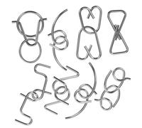 YARNOW Puzzle a in Metallo per Bambini Educativo 8 per Sbloccare e