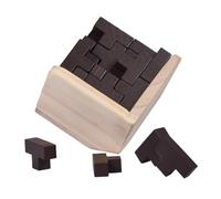 YARNOW Puzzle Geometrico in Legno Forma Educativo per Adulti Intellettuale per Sviluppare Creatività Sicuro