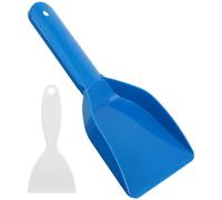 YARNOW Raschietto per Ghiaccio Domestico in Plastica Pp 2 Pezzi, Pala Piatta Antighiaccio Ergonomica per Frigorifero e Congelatore, Strumento Portatile per Pulizia e Sbrinamento Freezer