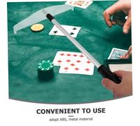 YARNOW Rastrello per Fiches da Poker Asta Pratica per Raccolta Chip Design Ergonomico e Superficie Liscia Strumento per Giochi da Tavolo Accessorio Necessario