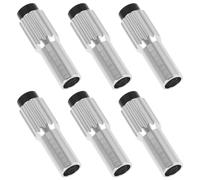 YARNOW Regolatore Cavo Freno e Cambio in Alluminio per Bici da Strada e Mountain Bike, Vite Coassiale 6 Pezzi per Tensione e Regolazione Precisa del Deragliatore, Accessori Ciclistici