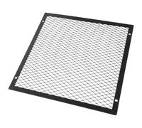 YARNOW Rete Protettiva Quadrata 20X20 CM per Braciere da Esterno in Ferro con Foro per Vite Copertura Parascintille per Riscaldatore Domestico e Patio Protezione Sicurezza e Animali