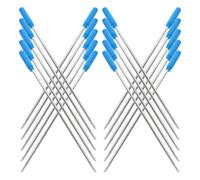 YARNOW Ricariche Penna Sfera Metallo Blu 20 Pezzi per Scrittura Liscia e Confortevole, Compatibili Penne Cross, per Festa Scuola Decor e Uso