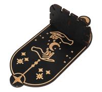 YARNOW Scaffale Espositivo in Legno per Cristalli e Pietre Resistenza All'usura, per Organizzare Essenziali in Casa e Decorazioni Festive