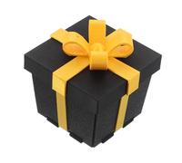 YARNOW Scatola Confezione a Sorpresa Grandi Scatole Delle Piccole Roba Da Scherzi Con Le Piccole Giocattoli Per Le Dita Scatole Rosse Plastica Black