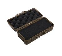 YARNOW Scatola custodia portatile custodia per attrezzi contenitore per attrezzi custodia per attrezzature contenitore da campeggio valigetta portautensili in plastica pp Brown