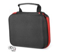 YARNOW Scatola Dadi Cerniera Custodia Compatta Per Dadi Da Gioco Scomparto Doppio Per Organizzazione Portatile Tasca Rete Per Accessori